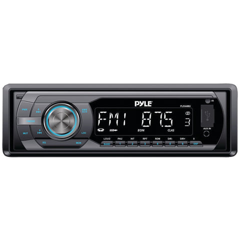 Pyle Single-din In-dash Mechless Receiver With Detachable Face