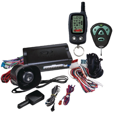 Avital Lcd 2-way Security System