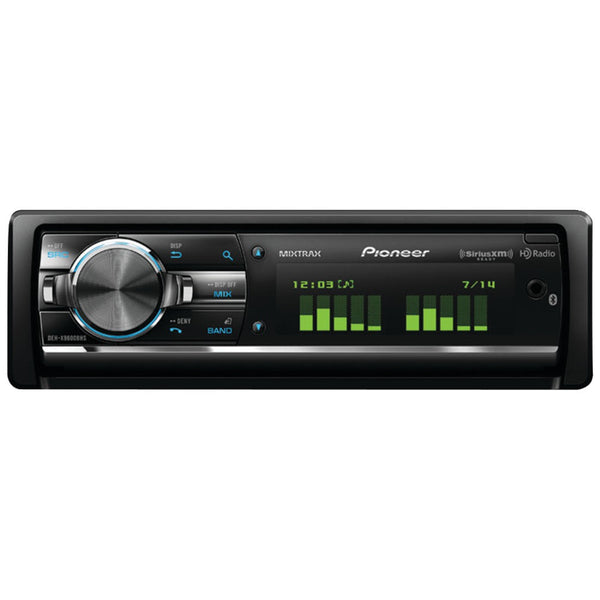 Pioneer Single-din In-dash Cd Receiver With Usb Ipod Rgb Bluetooth Hd Radio Siriusxm Ready & Mixtrax