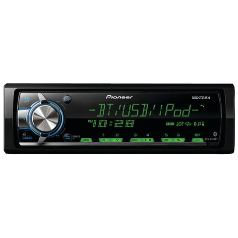 Pioneer Single-din Digital Media Receiver With Usb Ipod 3 Rca Preouts Rgb Bluetooth & Mixtrax