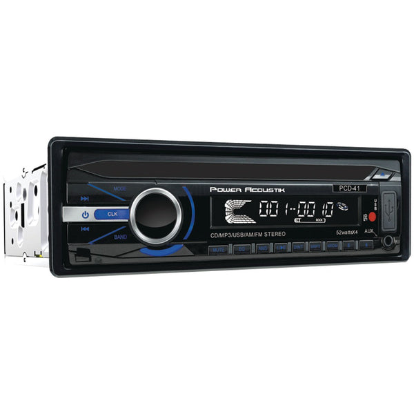 Power Acoustik Single_din In-dash Cd Receiver With Detachable Face & 32gb Usb Playback (without Bluetooth)