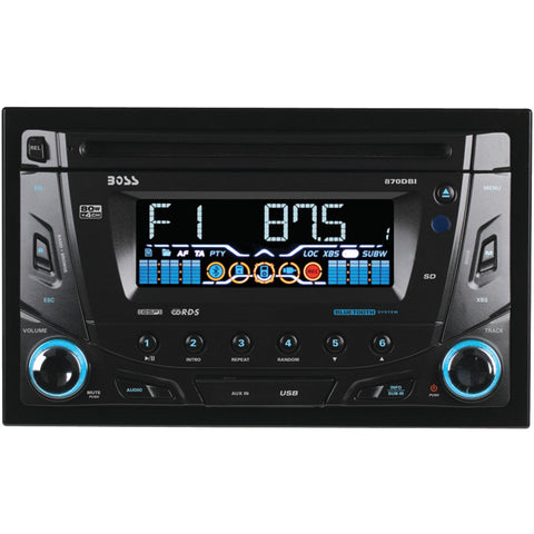 Boss Audio Double-din In-dash Cd Receiver With Bluetooth