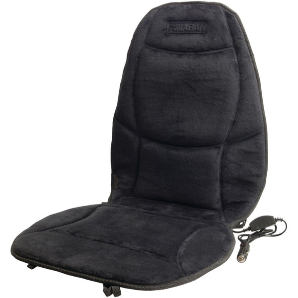 Wagan Tech Velour Heated Cushion (black)