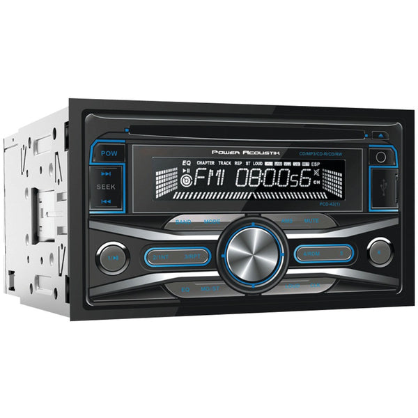 Power Acoustik Double-din In-dash Cd Receiver With 32gb Usb Playback (without Bluetooth)