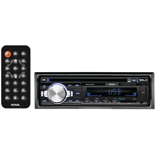 Soundstorm Single-din In-dash Mp3 And Cd And Am And Fm Receiver