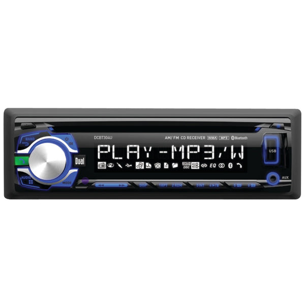 Dual Single-din Am And Fm And Mp3 Cd Receiver With Bluetooth & Pandora