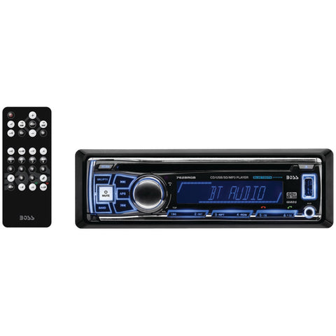 Boss Audio Single-din In-dash Am And Fm And Cd Receiver With Rgb Illumination (with Bluetooth)