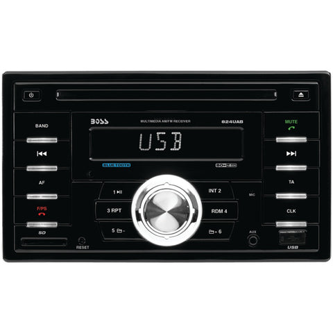 Boss Audio Double-din In-dash Am And Fm And Cd Receiver With Bluetooth