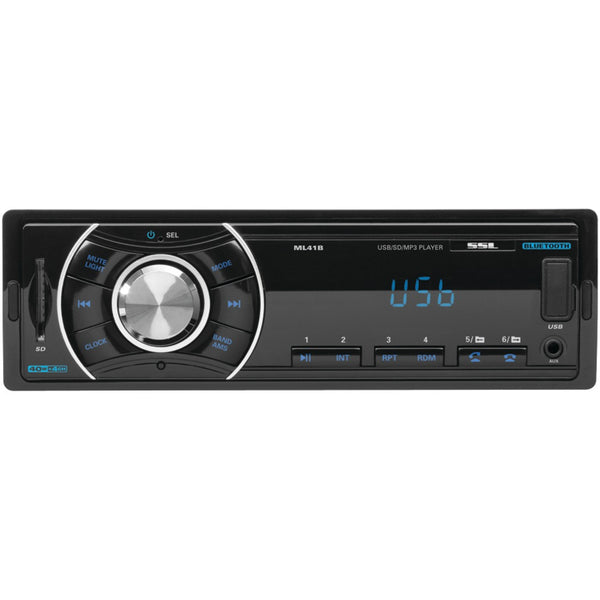 Soundstorm Single-din In-dash Mechless Receiver (with Bluetooth)